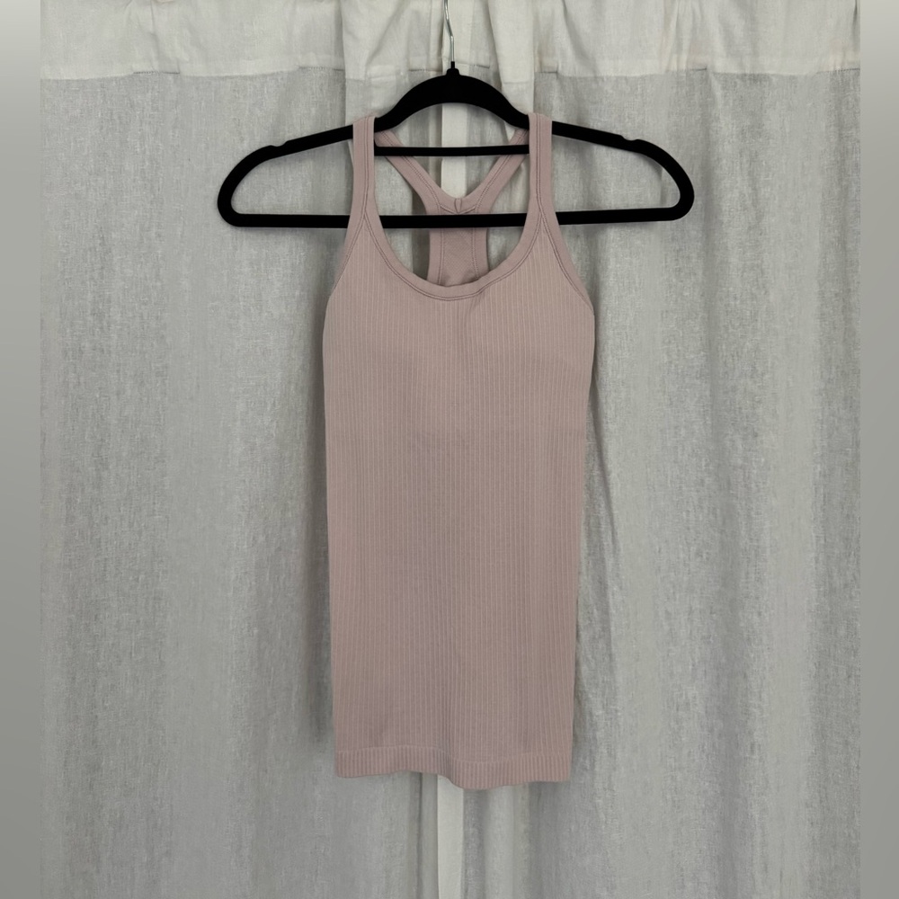 Lululemon Women's Pink Ebb to Street Tank